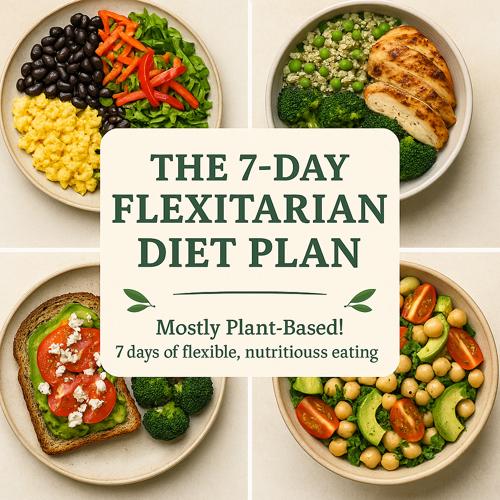 7-Day Flexitarian Diet Plan – Balanced Plant & Protein Meal Guide
