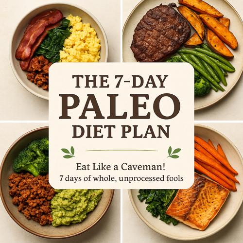 7-Day Paleo Diet Plan PDF – Grain-Free, Whole-Food Meal Guide